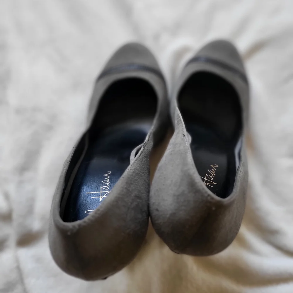 Cole Haan Stephanie Air Pump Ironstone Suede, Women's Shoes, Size 8.5B - Picture 9 of 10